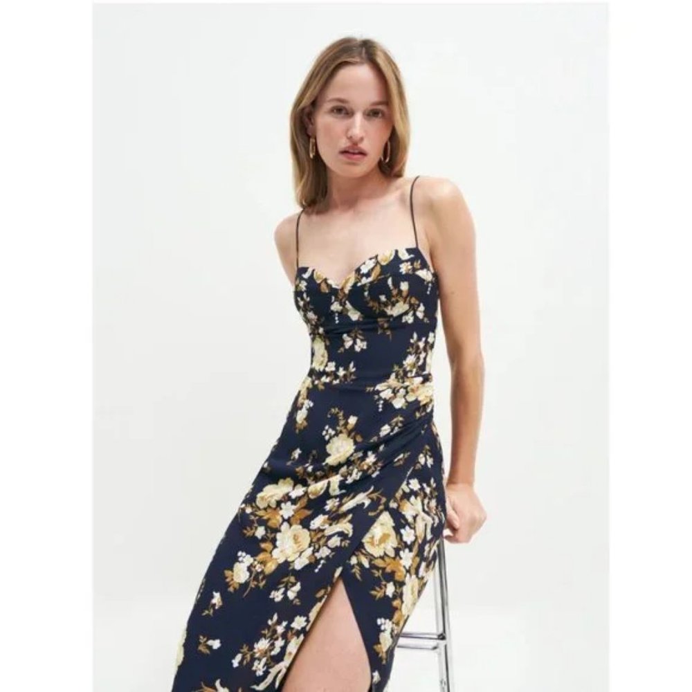 Reformation Kourtney Dress | Divinity 🎉SALE🎀 NEW - Picture 2 of 16
